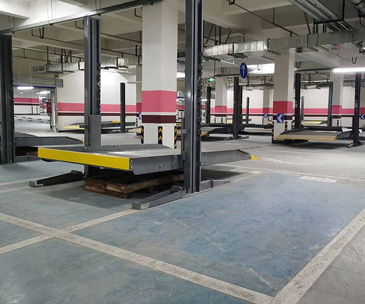 雙柱簡易升降類立體停車庫過規劃 雙柱簡易升降類立體停車庫過規劃